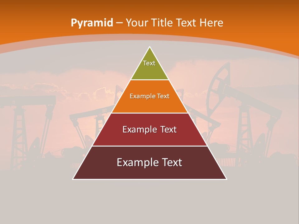 Sunset Kazakhstan Sun PowerPoint Template