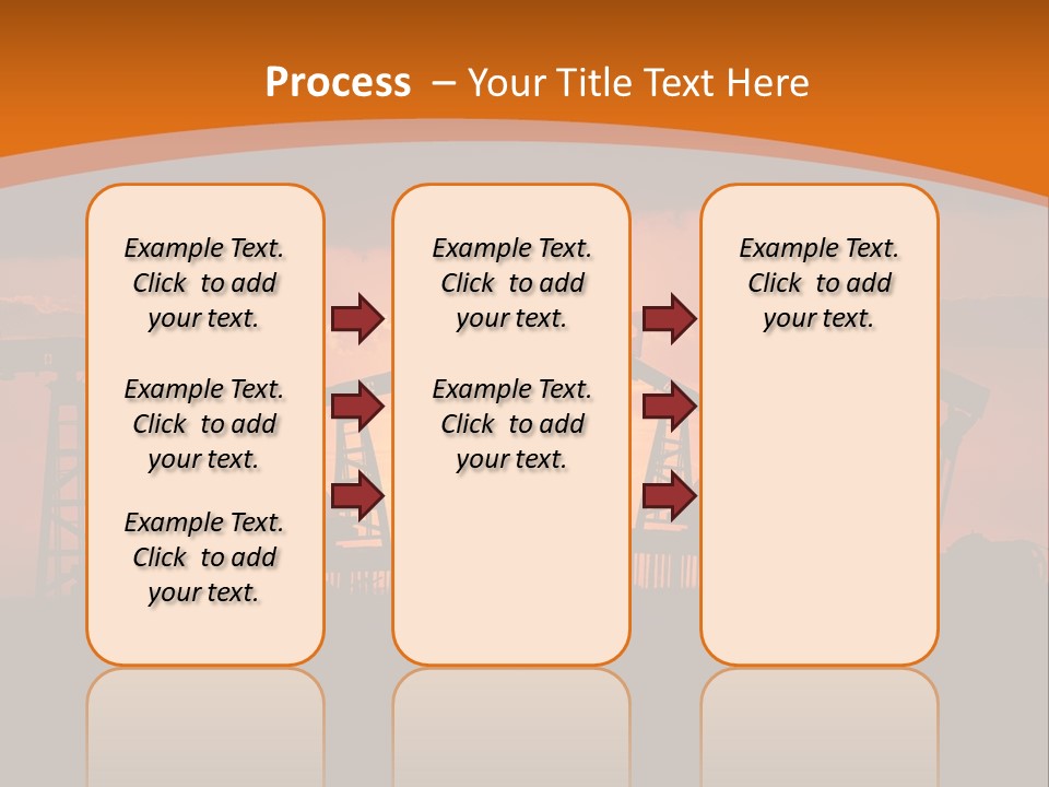 Sunset Kazakhstan Sun PowerPoint Template
