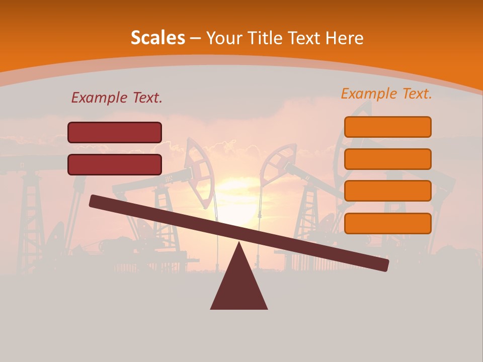 Sunset Kazakhstan Sun PowerPoint Template