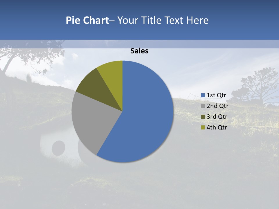 Hobbiton Sky View PowerPoint Template