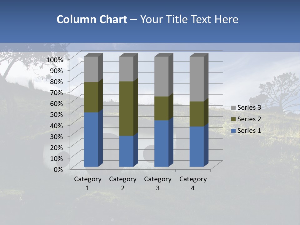 Hobbiton Sky View PowerPoint Template