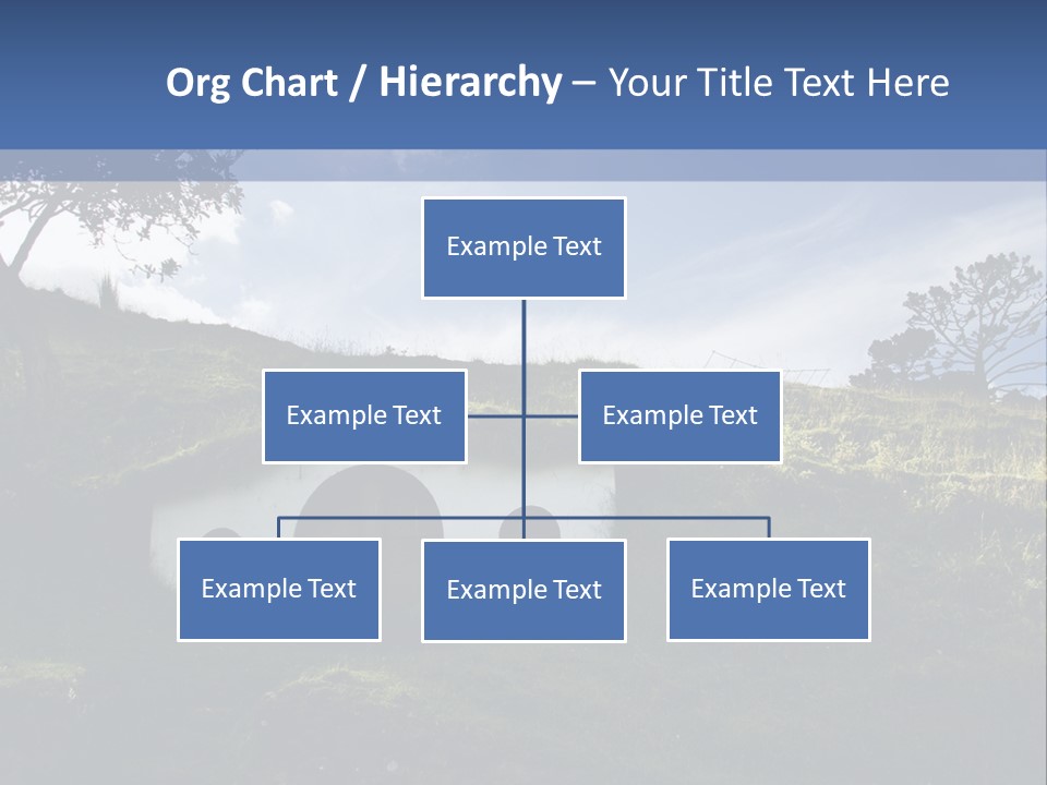 Hobbiton Sky View PowerPoint Template