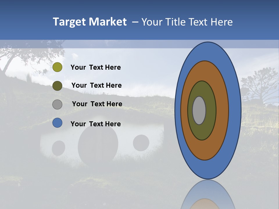 Hobbiton Sky View PowerPoint Template