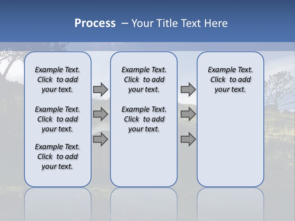 Hobbiton Sky View PowerPoint Template