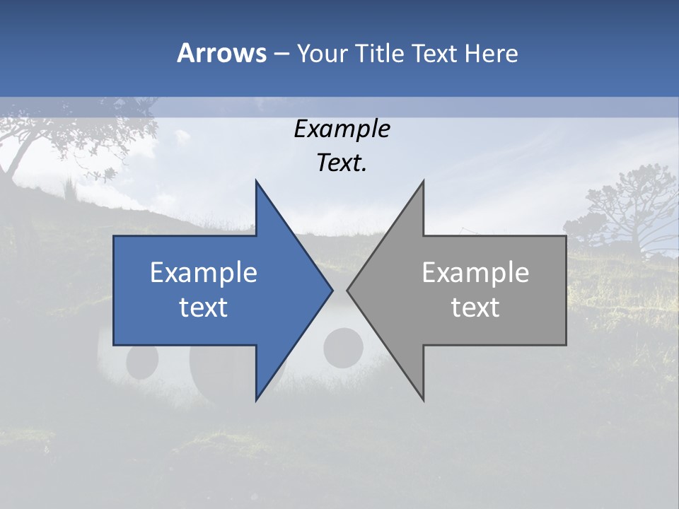 Hobbiton Sky View PowerPoint Template