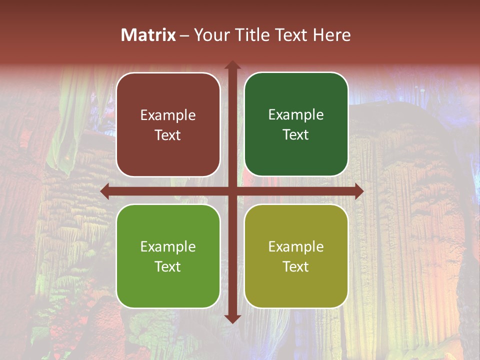 Passage Interior Terra PowerPoint Template