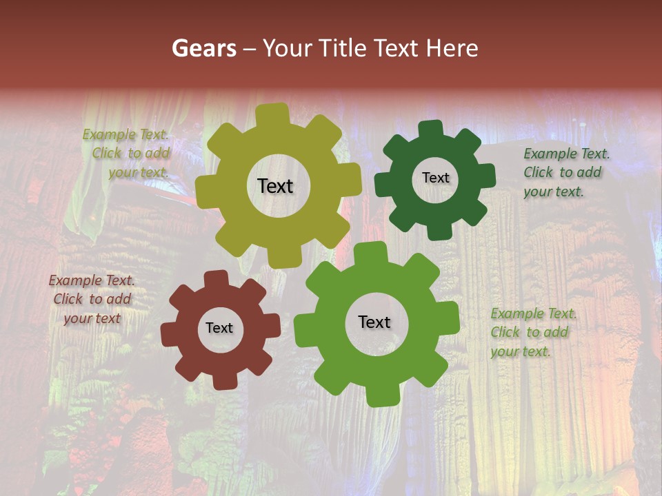 Passage Interior Terra PowerPoint Template