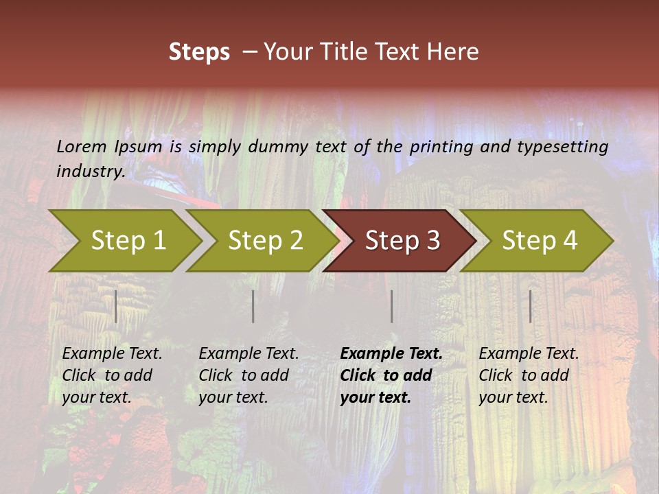 Passage Interior Terra PowerPoint Template