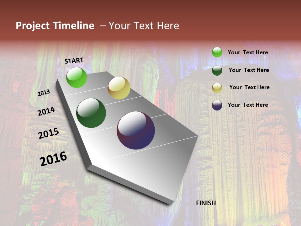 Passage Interior Terra PowerPoint Template