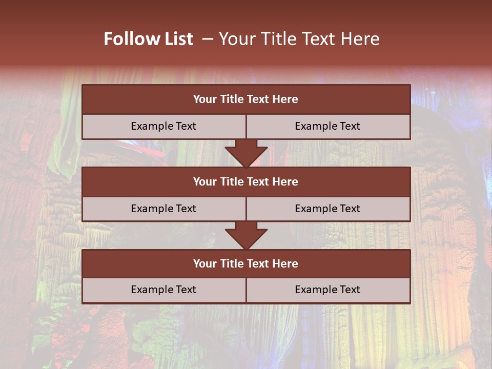 Passage Interior Terra PowerPoint Template