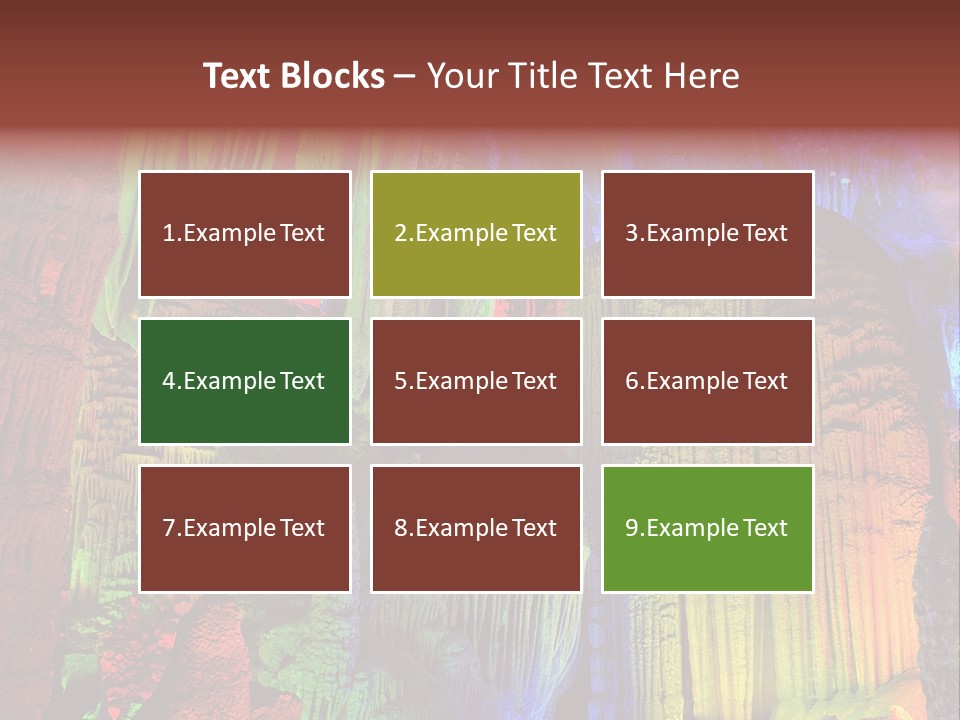 Passage Interior Terra PowerPoint Template