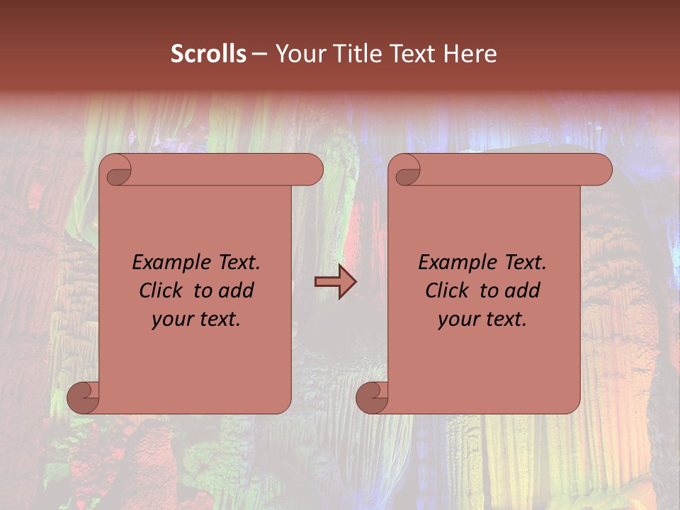 Passage Interior Terra PowerPoint Template