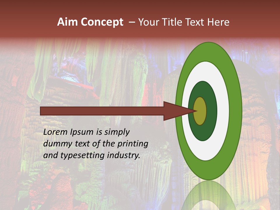 Passage Interior Terra PowerPoint Template