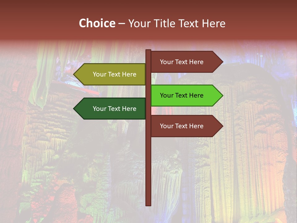 Passage Interior Terra PowerPoint Template