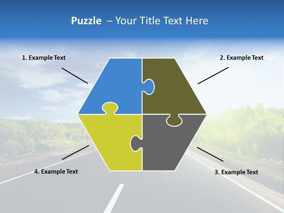 Summer Way Nonurban PowerPoint Template