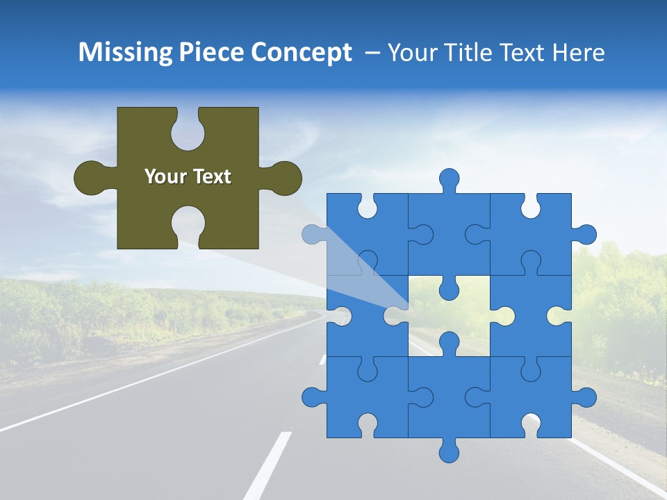 Summer Way Nonurban PowerPoint Template