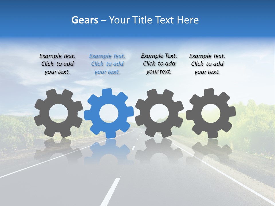 Summer Way Nonurban PowerPoint Template