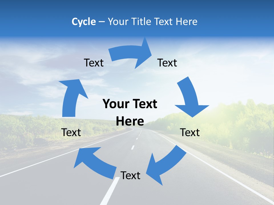 Summer Way Nonurban PowerPoint Template