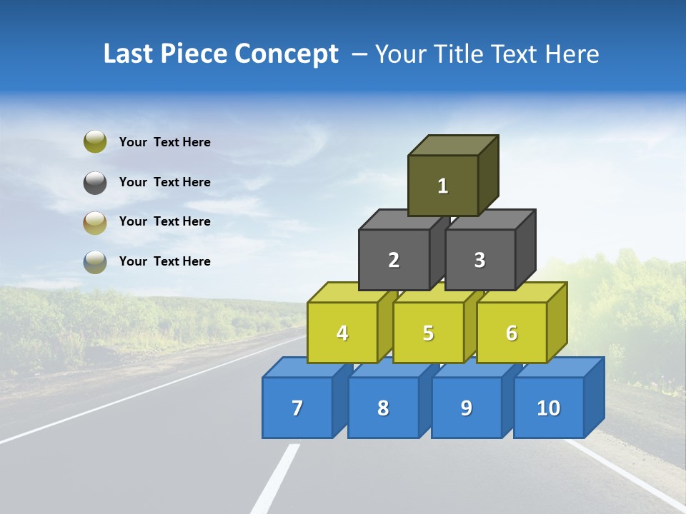 Summer Way Nonurban PowerPoint Template