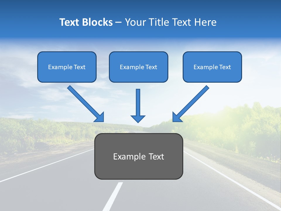 Summer Way Nonurban PowerPoint Template