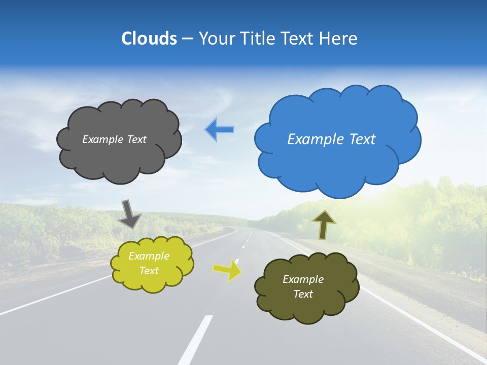 Summer Way Nonurban PowerPoint Template