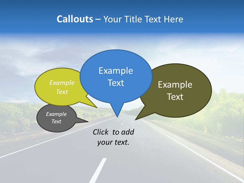 Summer Way Nonurban PowerPoint Template