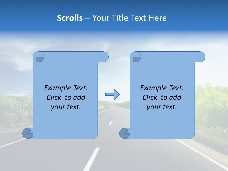 Summer Way Nonurban PowerPoint Template
