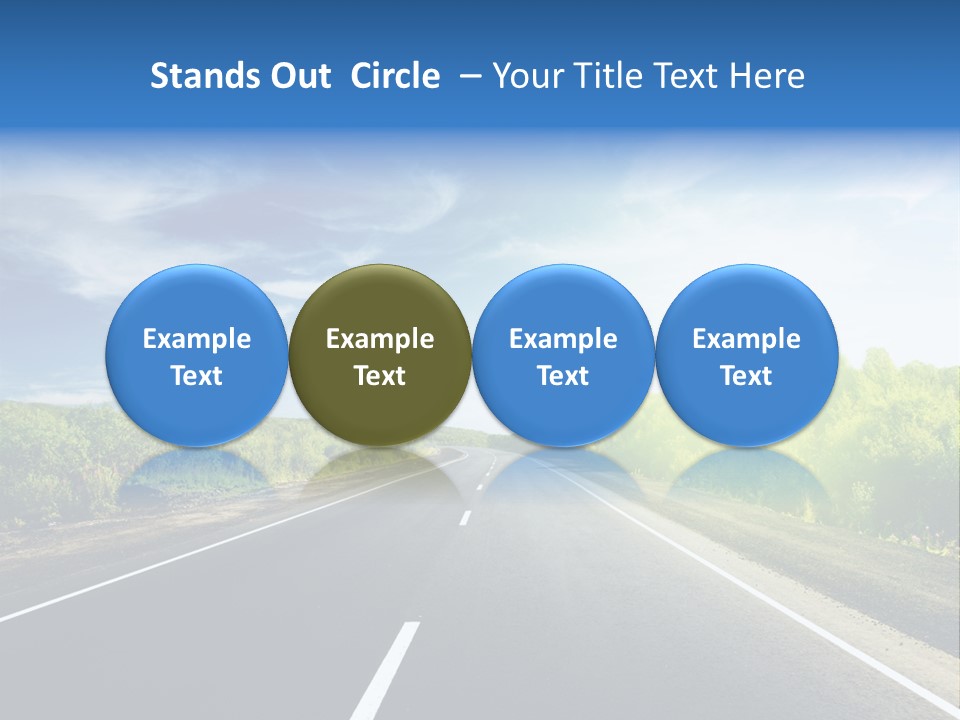 Summer Way Nonurban PowerPoint Template