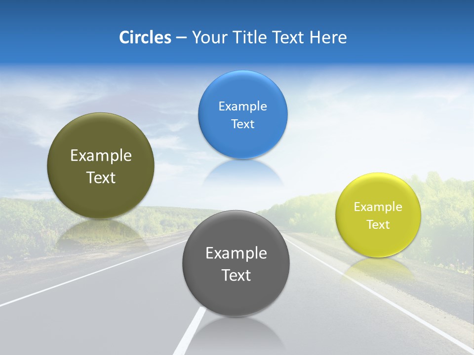 Summer Way Nonurban PowerPoint Template