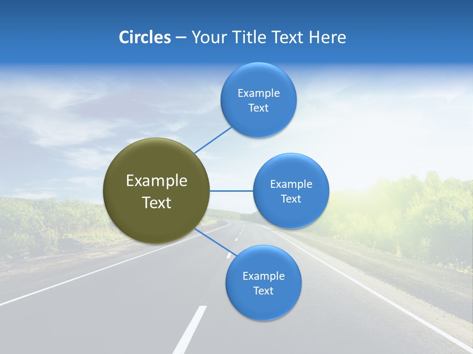 Summer Way Nonurban PowerPoint Template