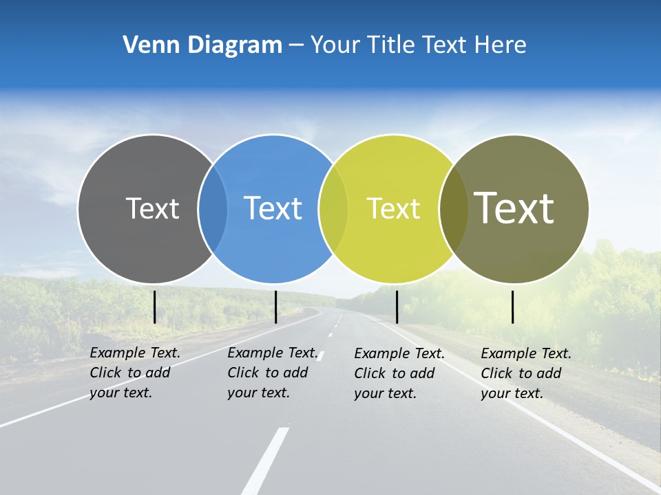 Summer Way Nonurban PowerPoint Template