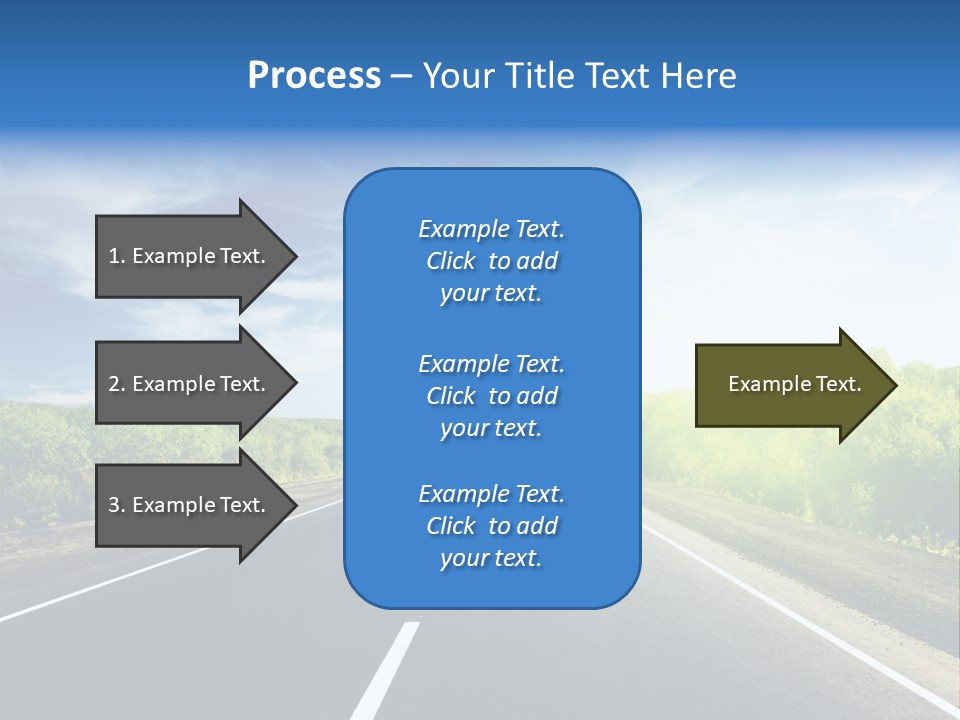 Summer Way Nonurban PowerPoint Template