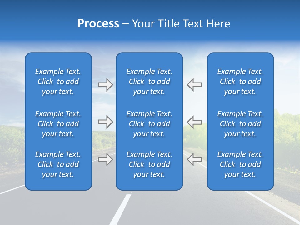 Summer Way Nonurban PowerPoint Template