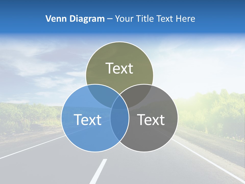 Summer Way Nonurban PowerPoint Template