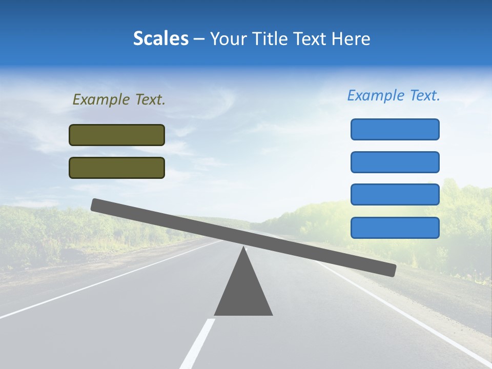 Summer Way Nonurban PowerPoint Template