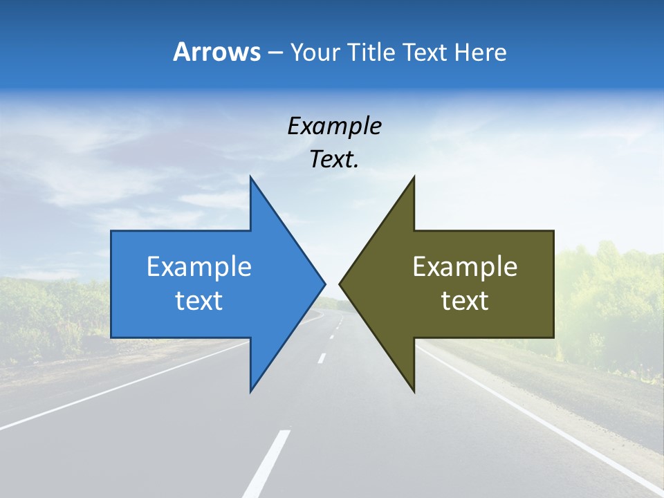 Summer Way Nonurban PowerPoint Template