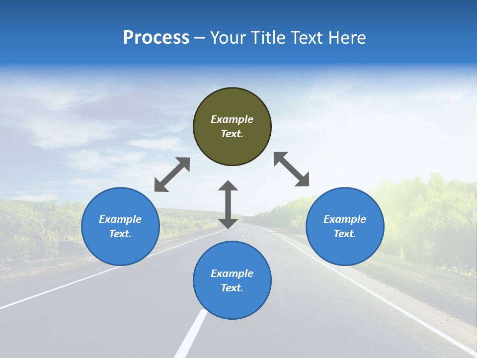 Summer Way Nonurban PowerPoint Template