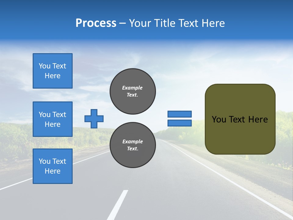 Summer Way Nonurban PowerPoint Template