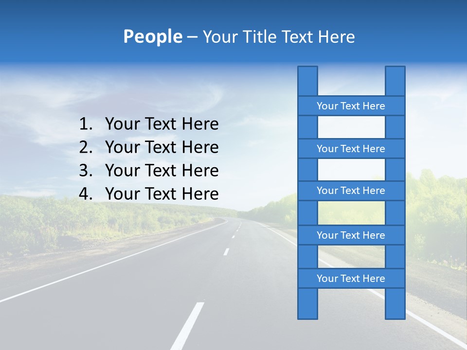 Summer Way Nonurban PowerPoint Template