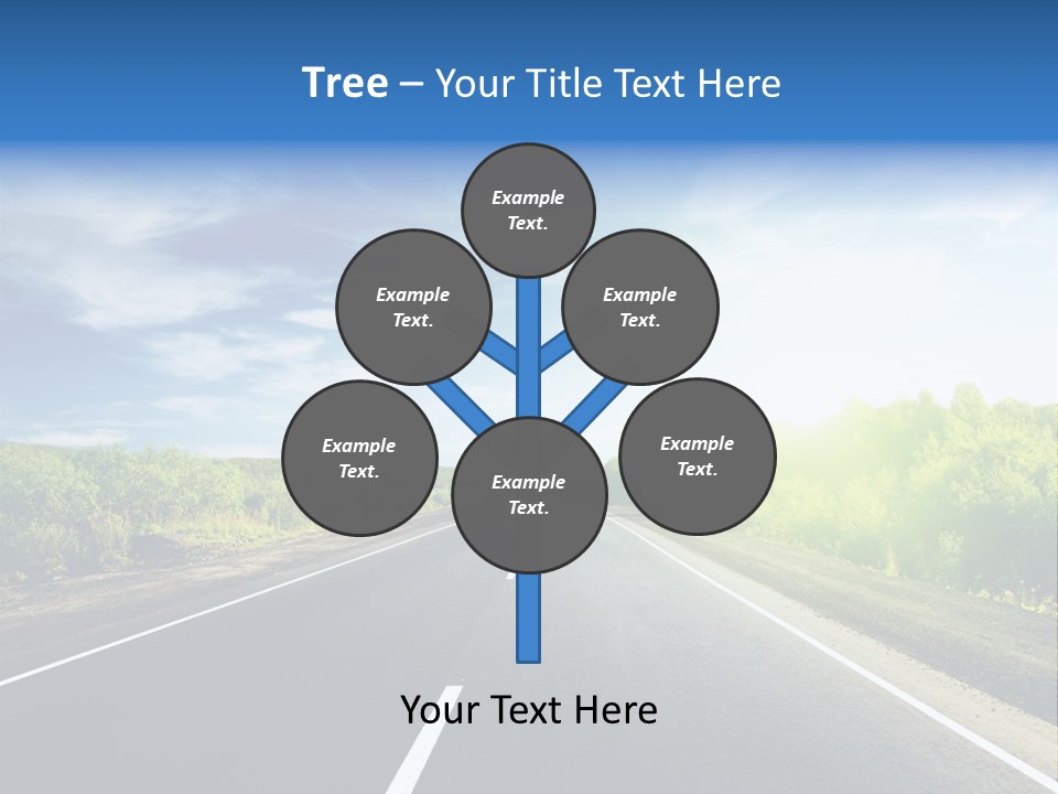 Summer Way Nonurban PowerPoint Template