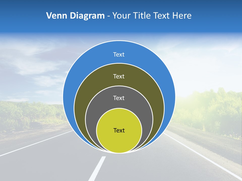Summer Way Nonurban PowerPoint Template