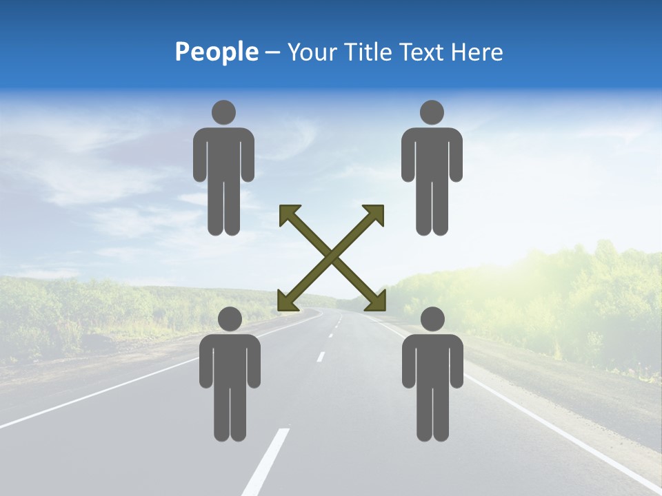 Summer Way Nonurban PowerPoint Template