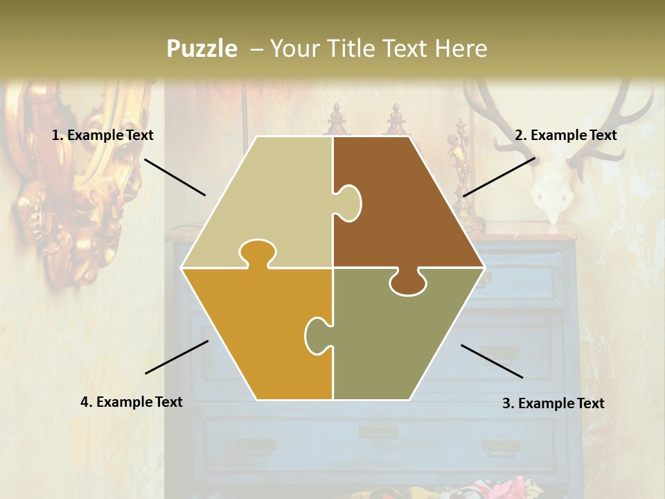 American Beautiful Girl PowerPoint Template