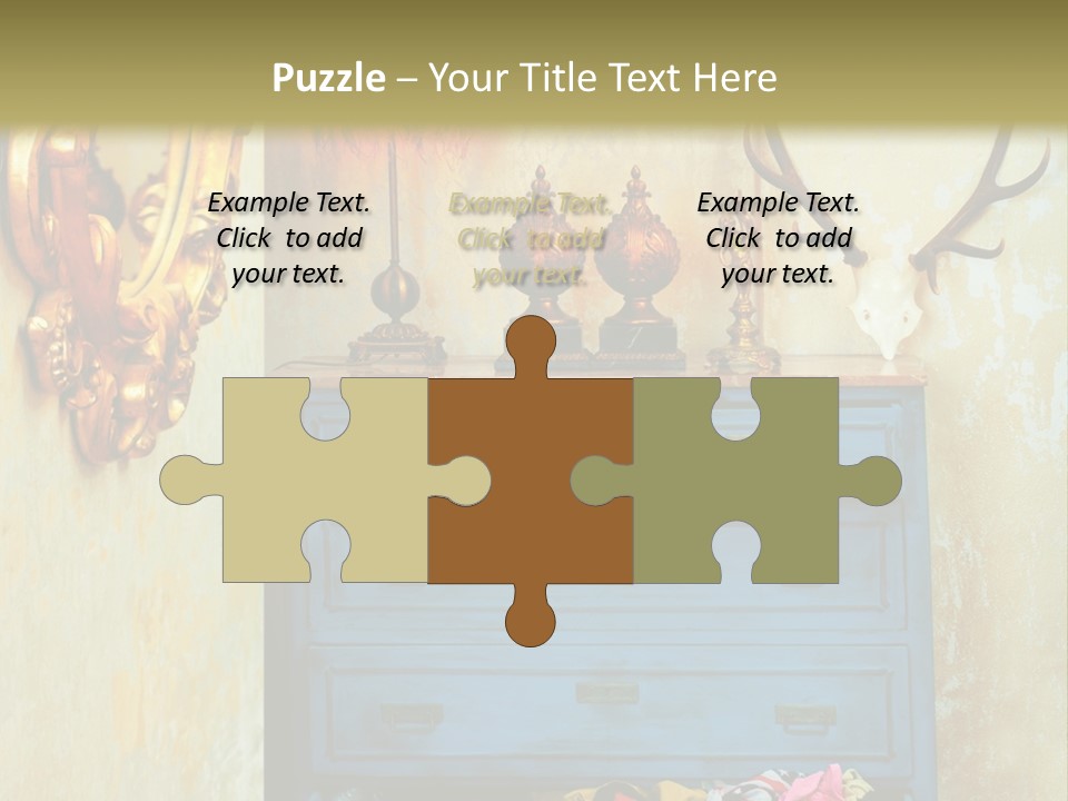 American Beautiful Girl PowerPoint Template