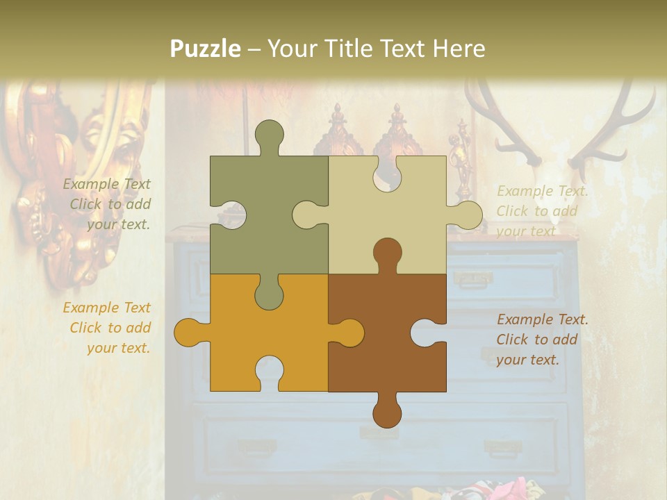 American Beautiful Girl PowerPoint Template