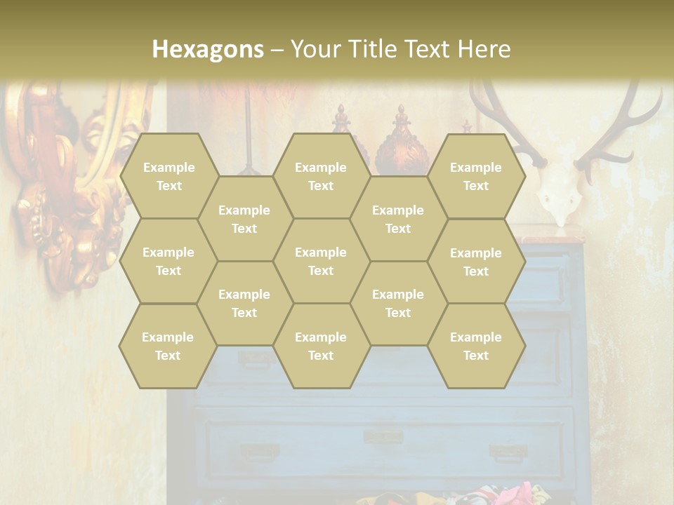 American Beautiful Girl PowerPoint Template