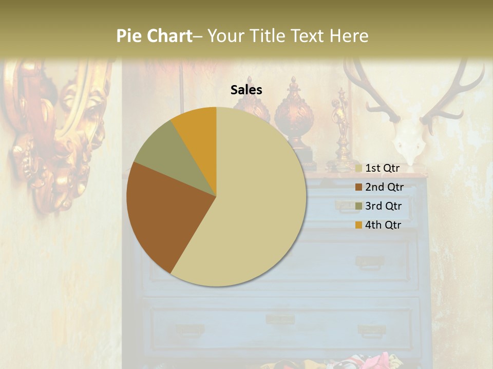 American Beautiful Girl PowerPoint Template