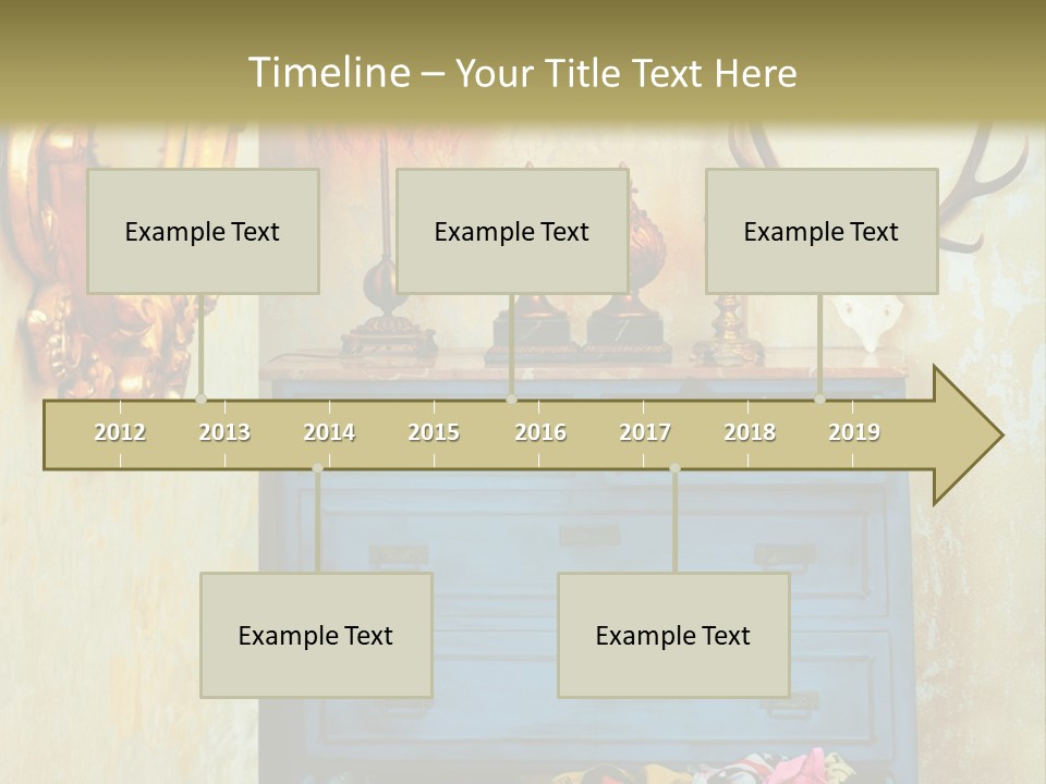 American Beautiful Girl PowerPoint Template