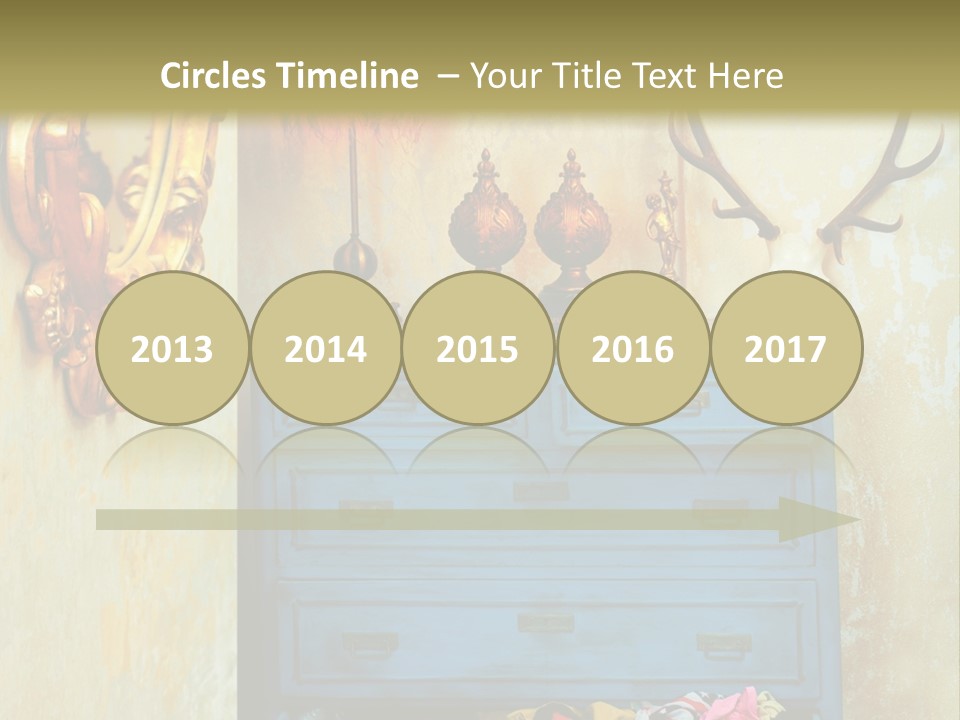 American Beautiful Girl PowerPoint Template