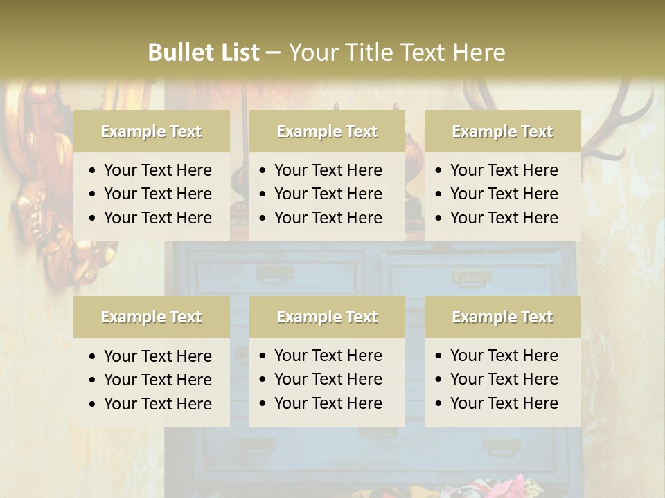 American Beautiful Girl PowerPoint Template